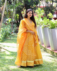 Meera Mustard Bahndhani Suit Set 222-MST