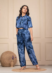 Tie n Dye Co-ord Set 101-BLU