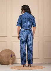 Tie n Dye Co-ord Set 101-BLU