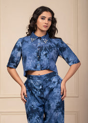 Tie n Dye Co-ord Set 101-BLU