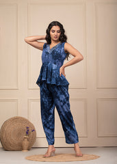 Tie n Dye Co-ord Set 102-BLU