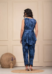 Tie n Dye Co-ord Set 102-BLU
