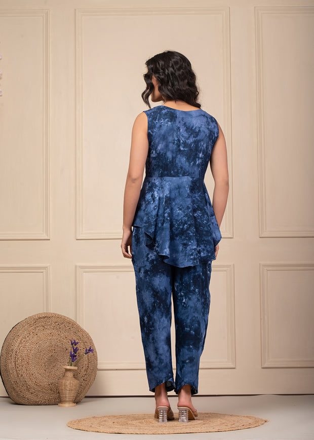Tie n Dye Co-ord Set 102-BLU