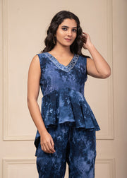 Tie n Dye Co-ord Set 102-BLU