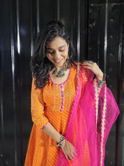 Amulya Leheriya Orange Suit Set 231-ORG