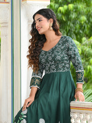 Green Block Print Kurta 228-GRN