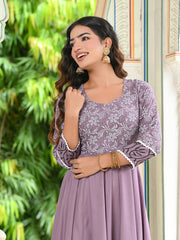 Grey Block Print Kurta 228-GRY