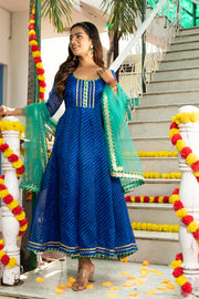 Amulya Leheriya Blue Suit Set 231-BLU