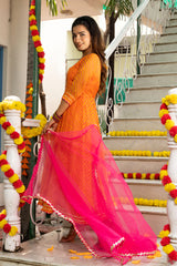 Amulya Leheriya Orange Suit Set 231-ORG