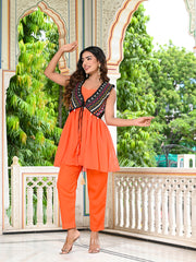 Bageecha Co-ord Set 247-ORG