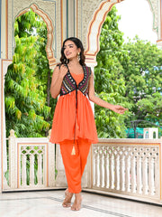 Bageecha Co-ord Set 247-ORG