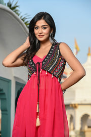 Bageecha Co-ord Set 247-PNK