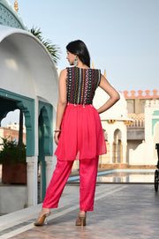 Bageecha Co-ord Set 247-PNK