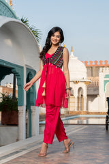 Bageecha Co-ord Set 247-PNK