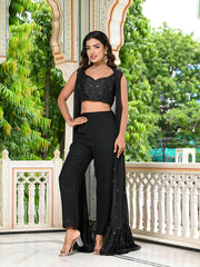 Malang Co-ord Set 248-BLK