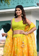 Jalpari Lehenga Set 104-YLW-NEW