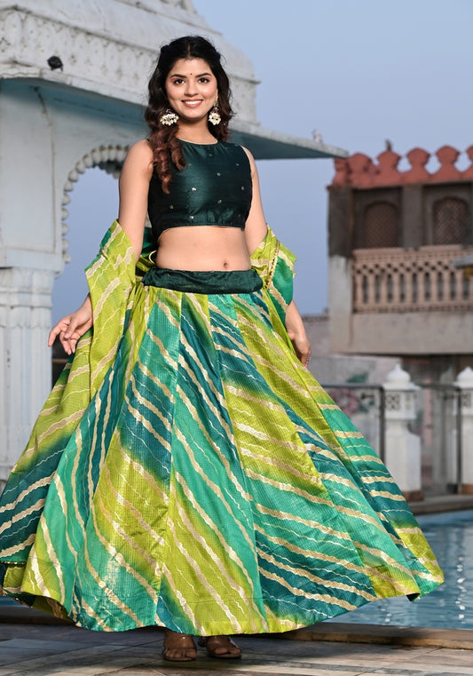 Kota Doriya Kalidar Lehenga for Haldi & Party Wear | Elegant Festive Style