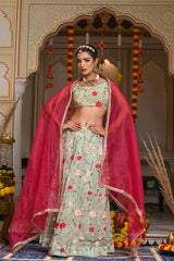 Adya Blue Lehenga Set 126-BLU