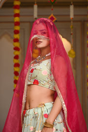 Adya Blue Lehenga Set 126-BLU