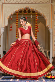 Bhavini Red Lehenga Set 127-RED