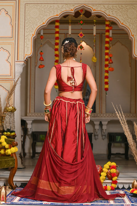 Bhavini Red Lehenga Set 127-RED