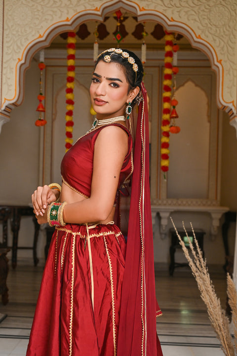 Bhavini Red Lehenga Set 127-RED