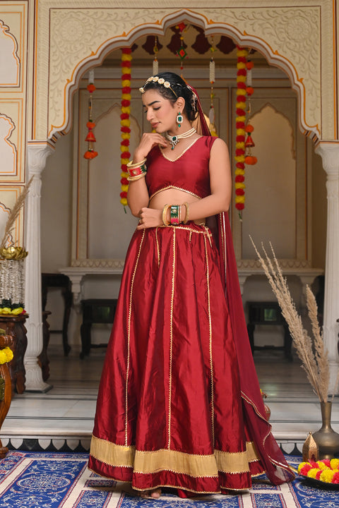 Bhavini Red Lehenga Set 127-RED
