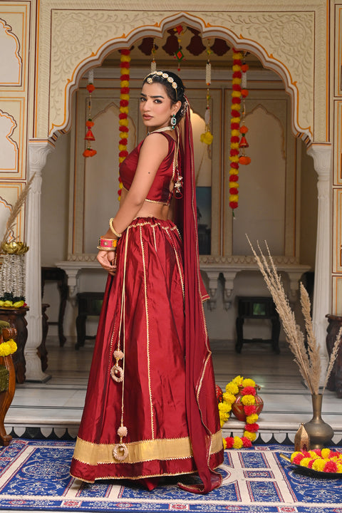 Bhavini Red Lehenga Set 127-RED