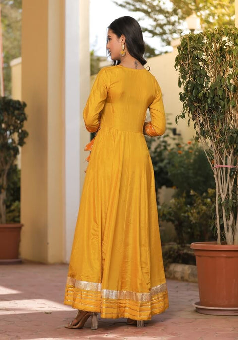 Meera Mustard Bahndhani Suit Set 222-MST