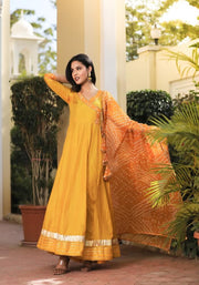Meera Mustard Bahndhani Suit Set 222-MST
