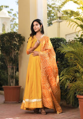 Meera Mustard Bahndhani Suit Set 222-MST
