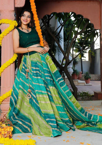 Kota Doriya Kalidar Lehenga for Haldi & Party Wear | Elegant Festive Style