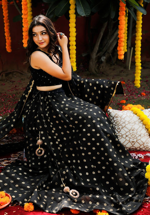 Yamini Lehenga set 107-BLK