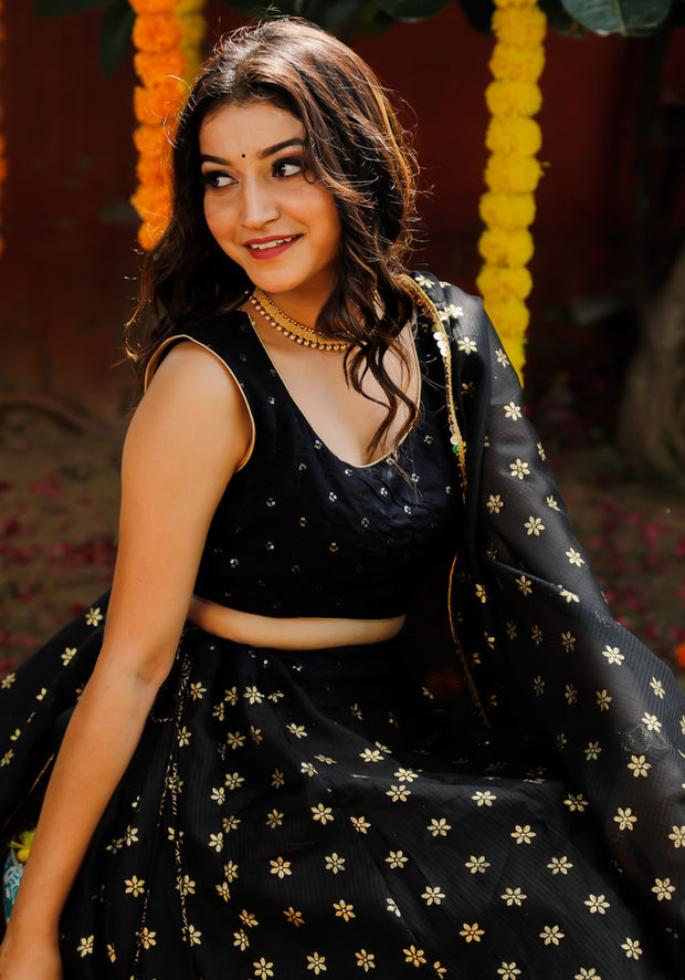 Yamini Lehenga set 107-BLK