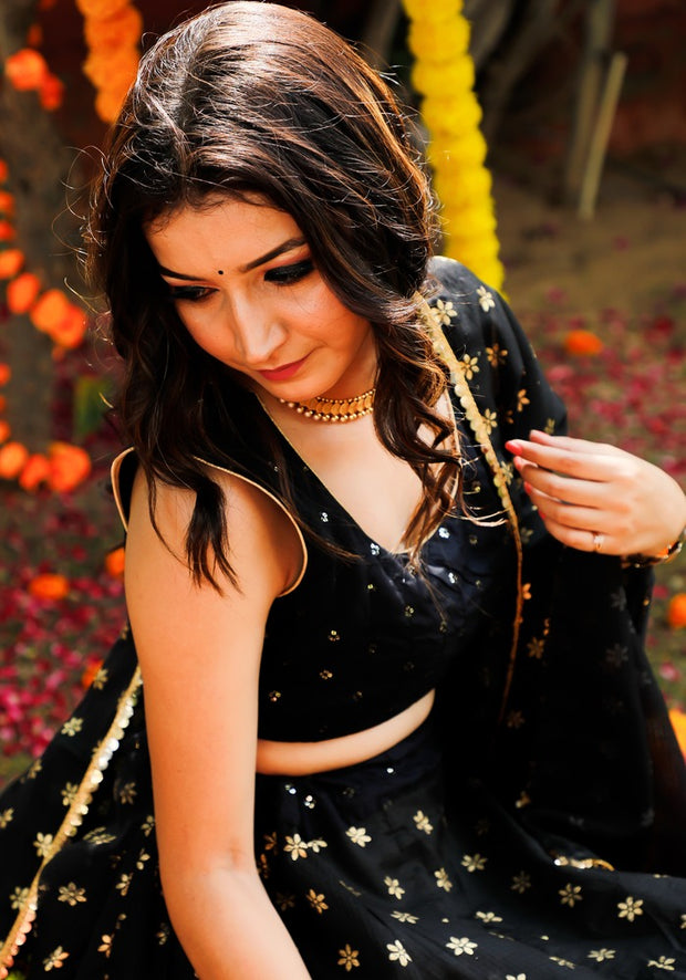 Yamini Lehenga set 107-BLK