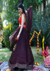 Nisha Black Lehenga Set 109-BLK