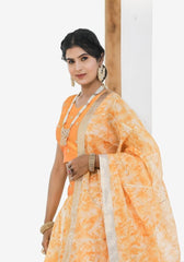 Sara Mustard Tie n Dye Lehenga Set 114-MST