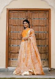 Vedika Mustard Tie n Dye Lehenga Set 120-MST