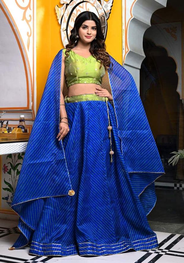 Kiyana Blue Lehenga Set 121-BLU