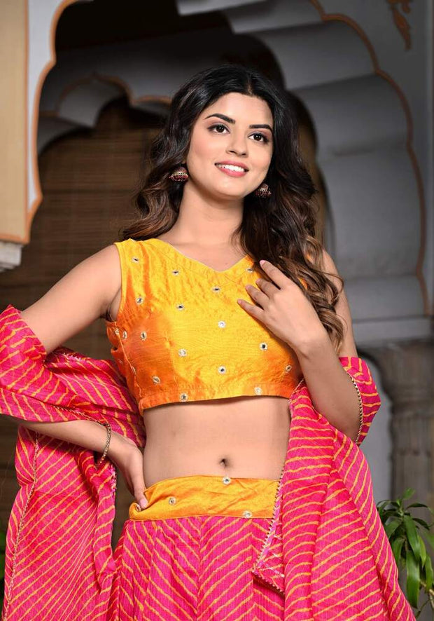 Kiyana Pink Lehenga Set 121-PNK