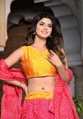 Kiyana Pink Lehenga Set 121-PNK