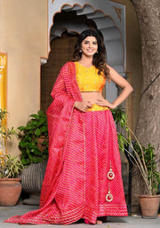 Kiyana Pink Lehenga Set 121-PNK