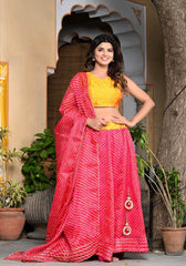 Kiyana Pink Lehenga Set 121-PNK