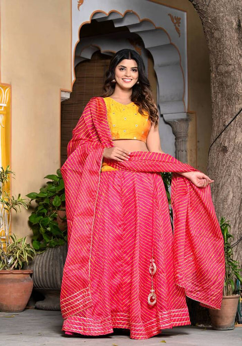 Kiyana Pink Lehenga Set 121-PNK