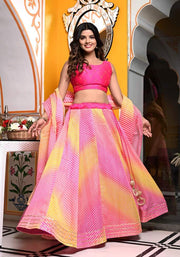 Lavanya Multicolor Lehenga Set 123-PNK
