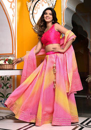 Lavanya Multicolor Lehenga Set 123-PNK